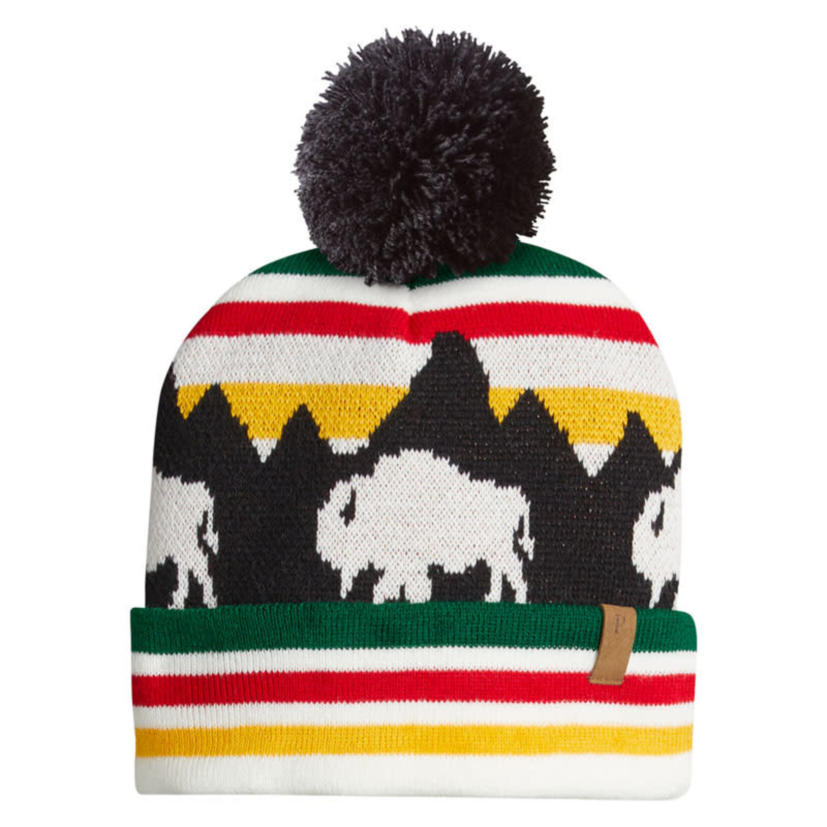 Pendleton Retro Scene Beanie: Buffalo