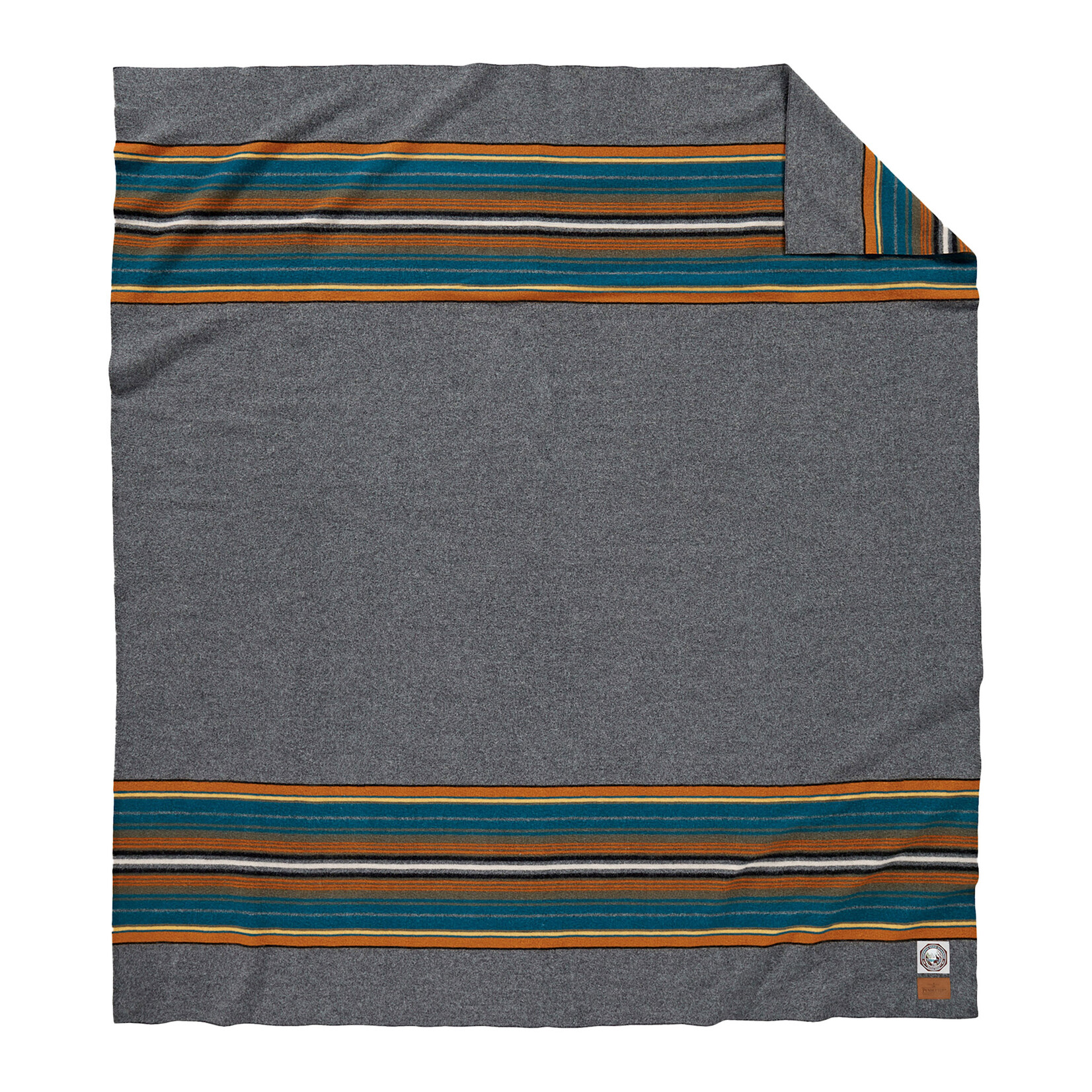 Pendleton National Park Tw Bed Blanket: Olympic Grey