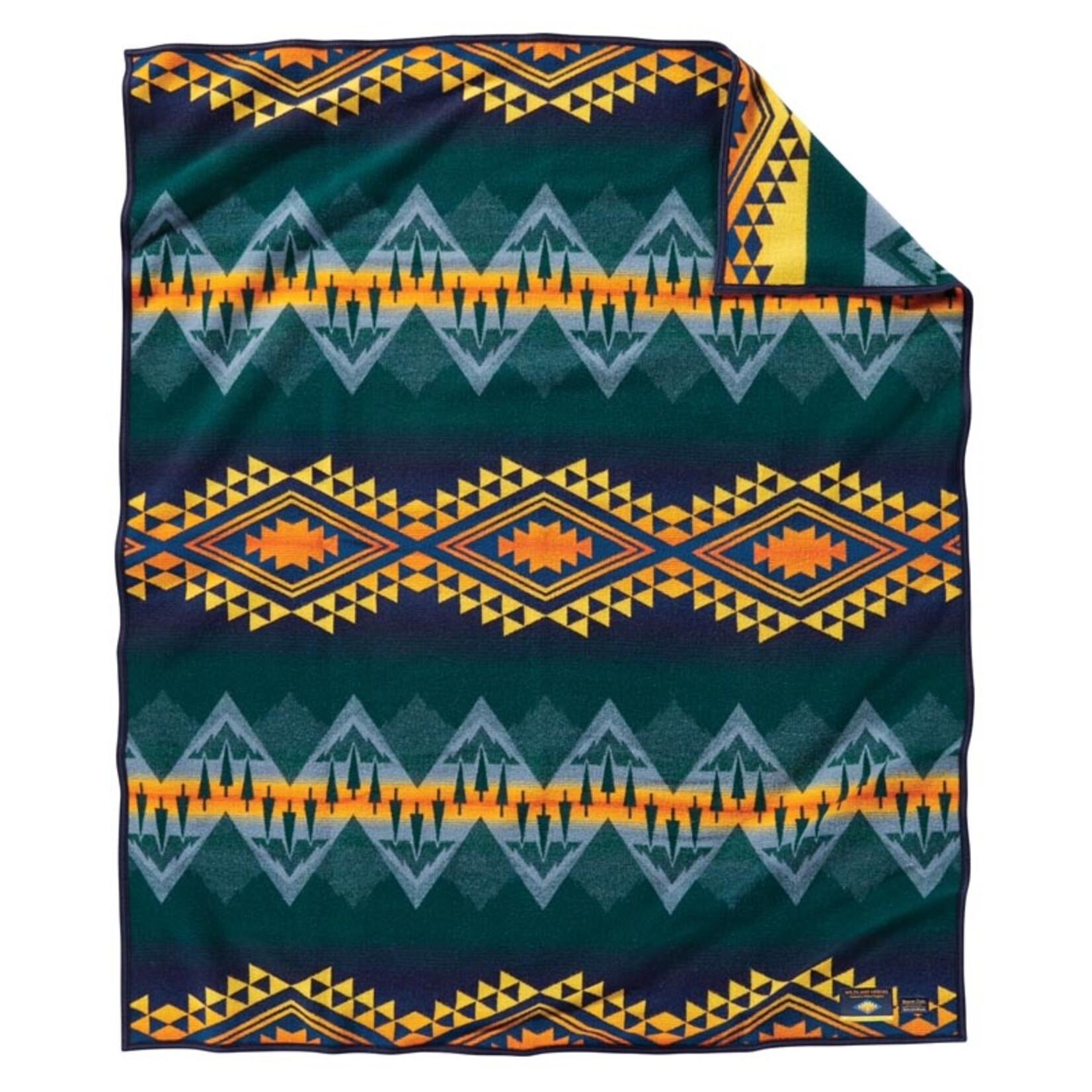 Pendleton Jacquard Napped Robe: Wildland Heroes