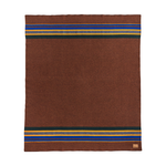 Pendleton Yakima Camp Twin Blanket - Yakima Camp Stripe-Tobacco