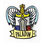 Foam Brain Banner Class Pin - Paladin