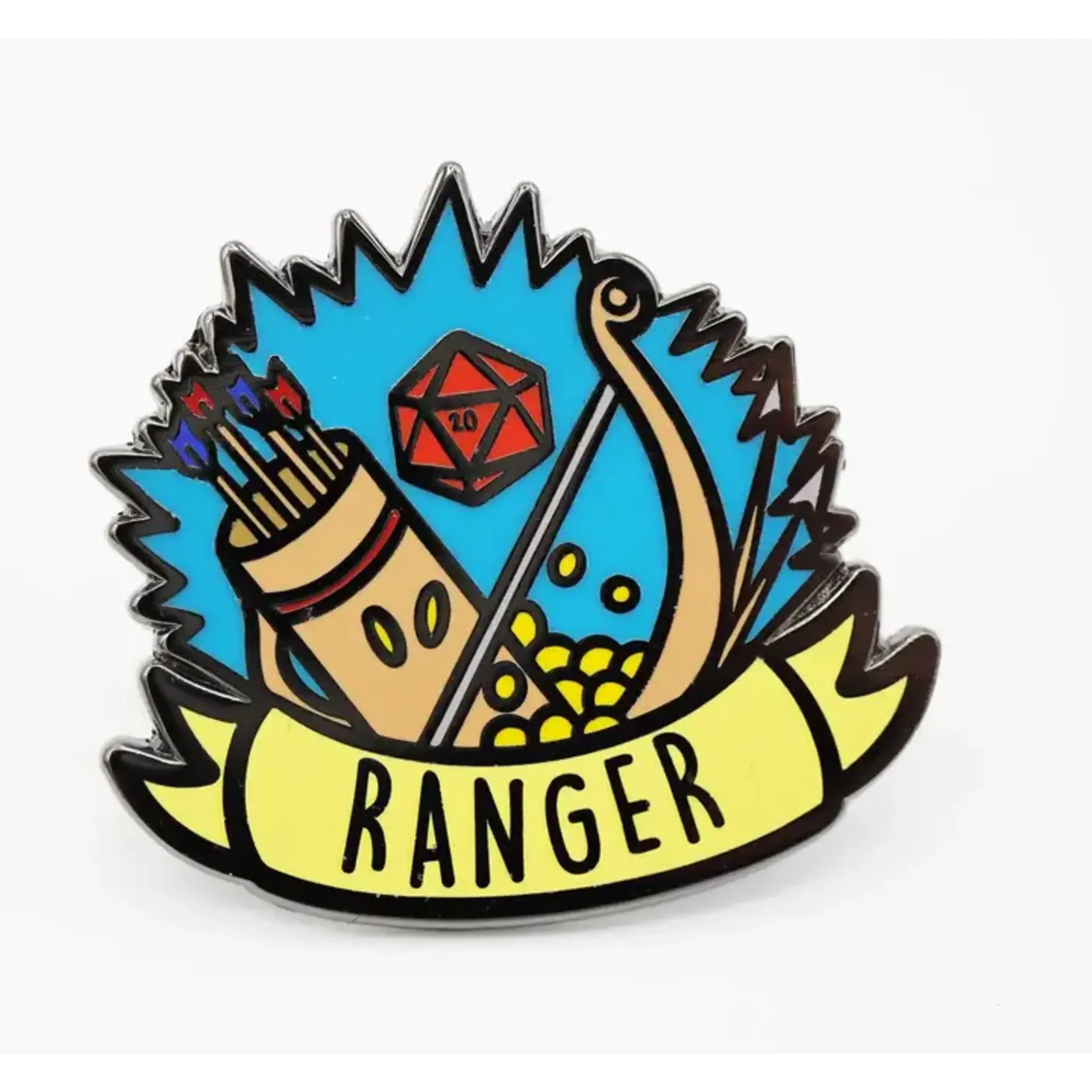 Foam Brain Games Banner Class Pin - Ranger