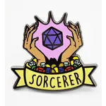 Foam Brain Games Banner Class Pin - Sorcerer