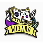 Foam Brain Banner Class Pin - Wizard