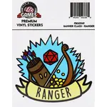 Foam Brain Banner Class Sticker: Ranger