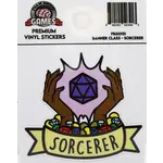 Foam Brain Banner Class Sticker: Sorcerer
