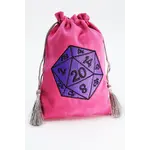Foam Brain Dice Bag - Purple D20