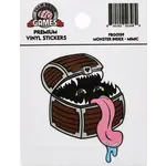 Foam Brain Monster Index Sticker: Mimic