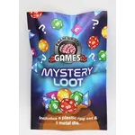 Foam Brain Mystery Loot: Plastic RPG Dice Set & Bonus Metal Die