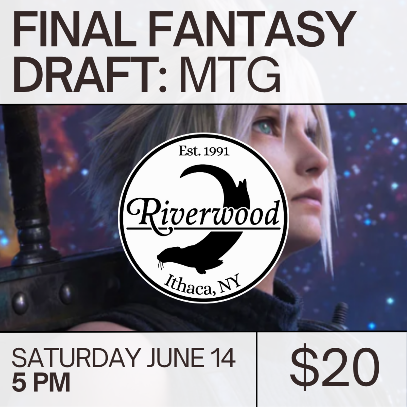 06/14 Saturday @ 5PM — MtG: Final Fantasy Draft
