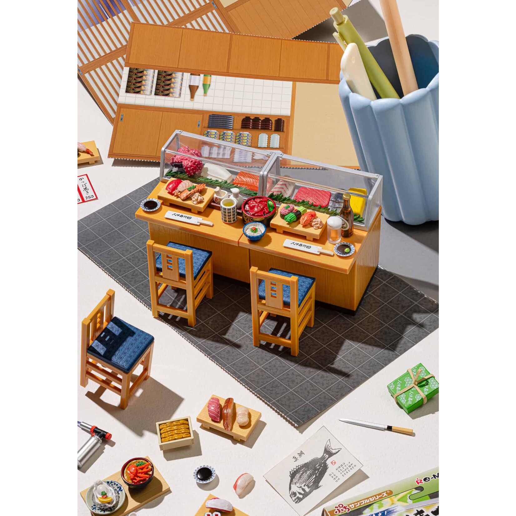 Re-Ment Sushi Restaurant Blind Box
