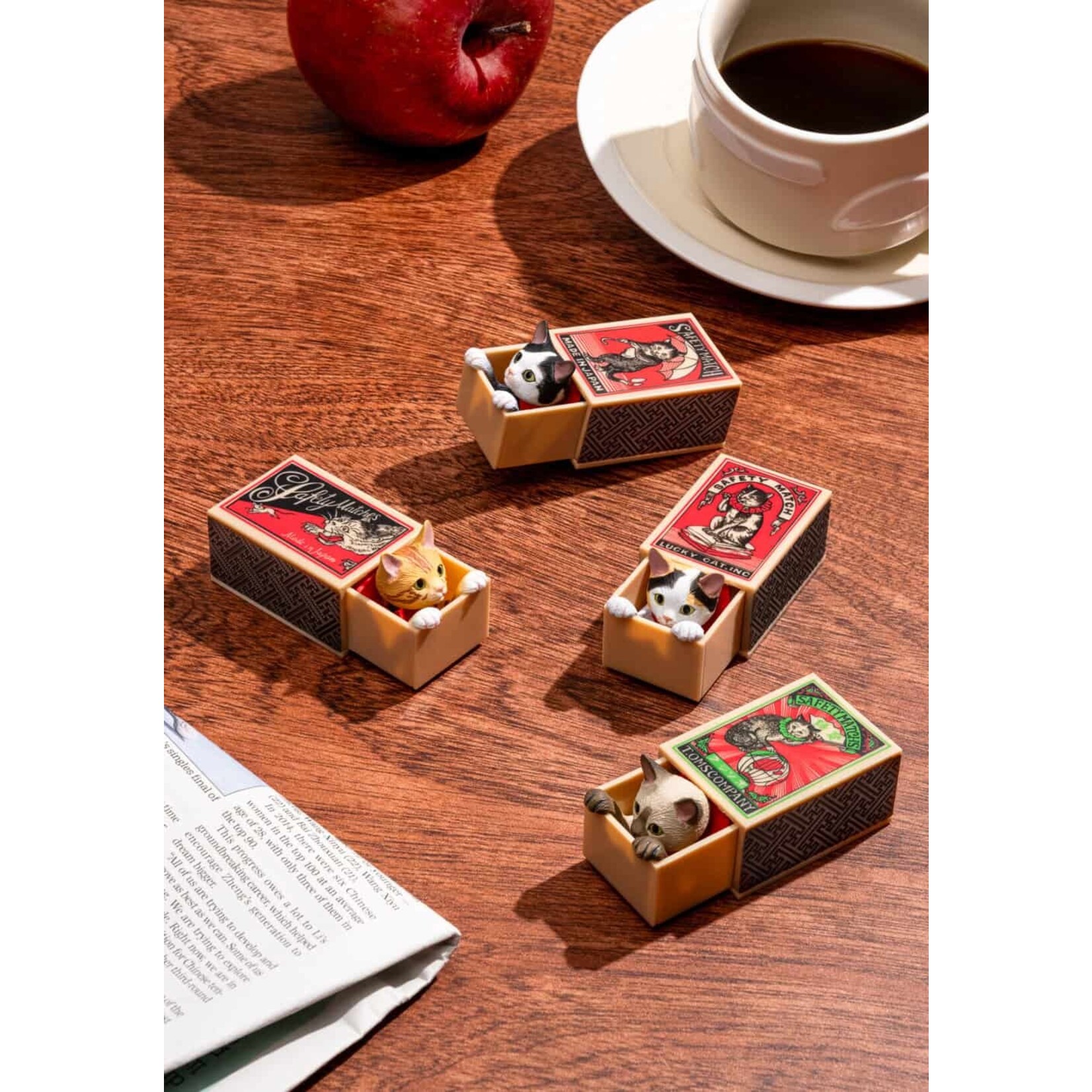 Kitan Club Cat Peek Matchbox Blind Box