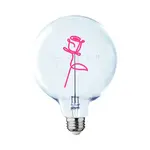 Message in the Bulb Bulb: Rose - Red