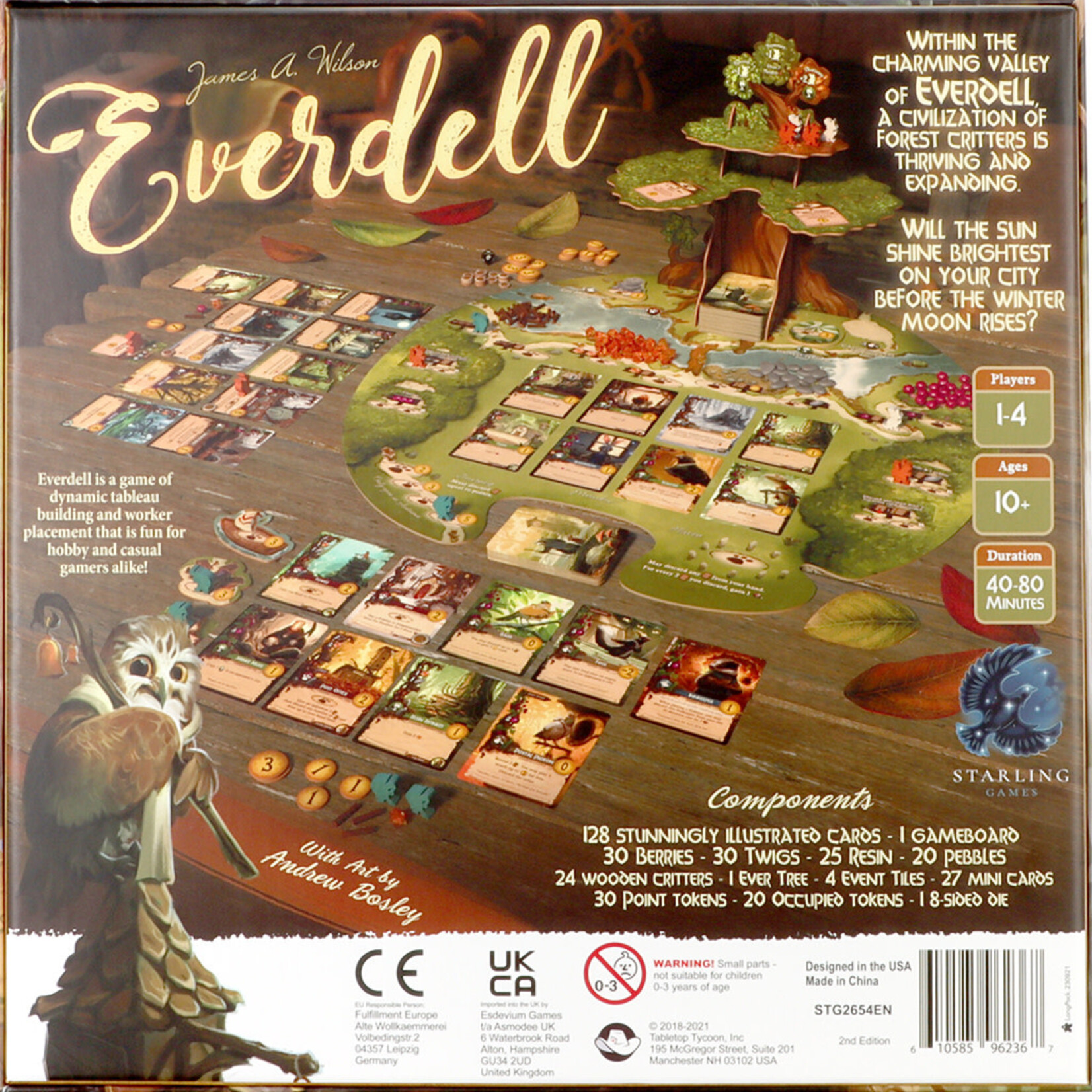 Tabletop Tycoon Everdell 3rd Edition