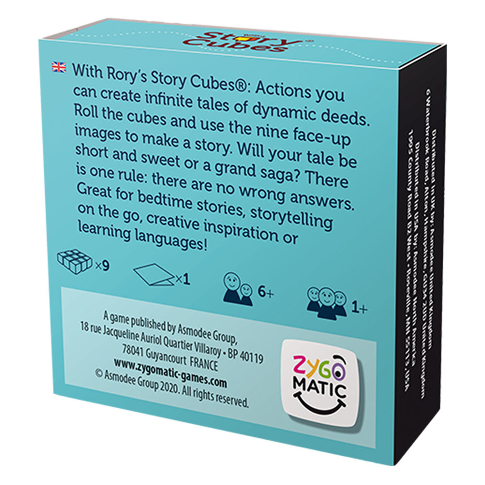 Rory's Story Cubes: Actions (Box)