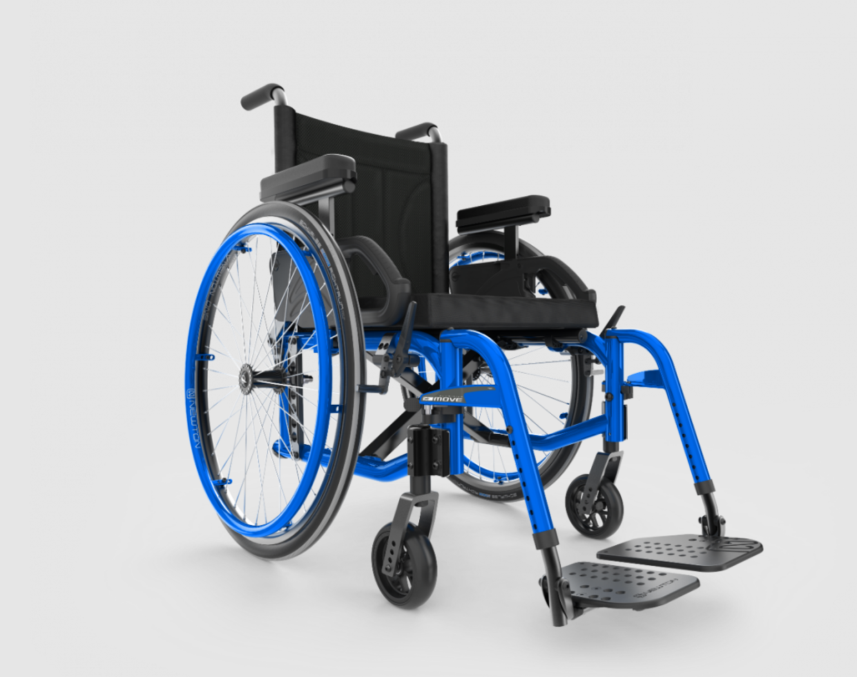 MCS-Motion Composites Folding Aluminum Wheelchair Move
