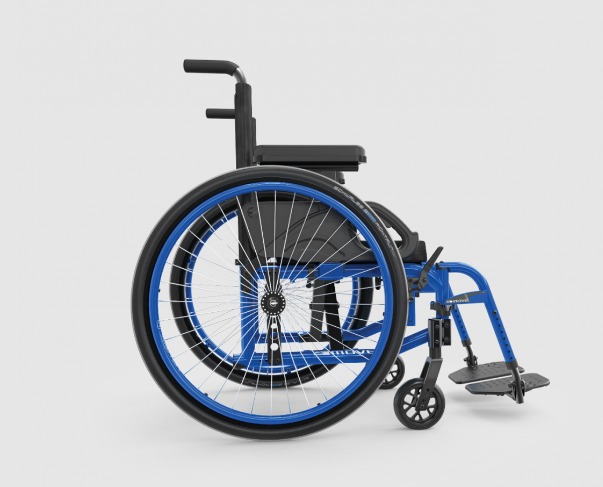 Folding Aluminum Wheelchair Move
