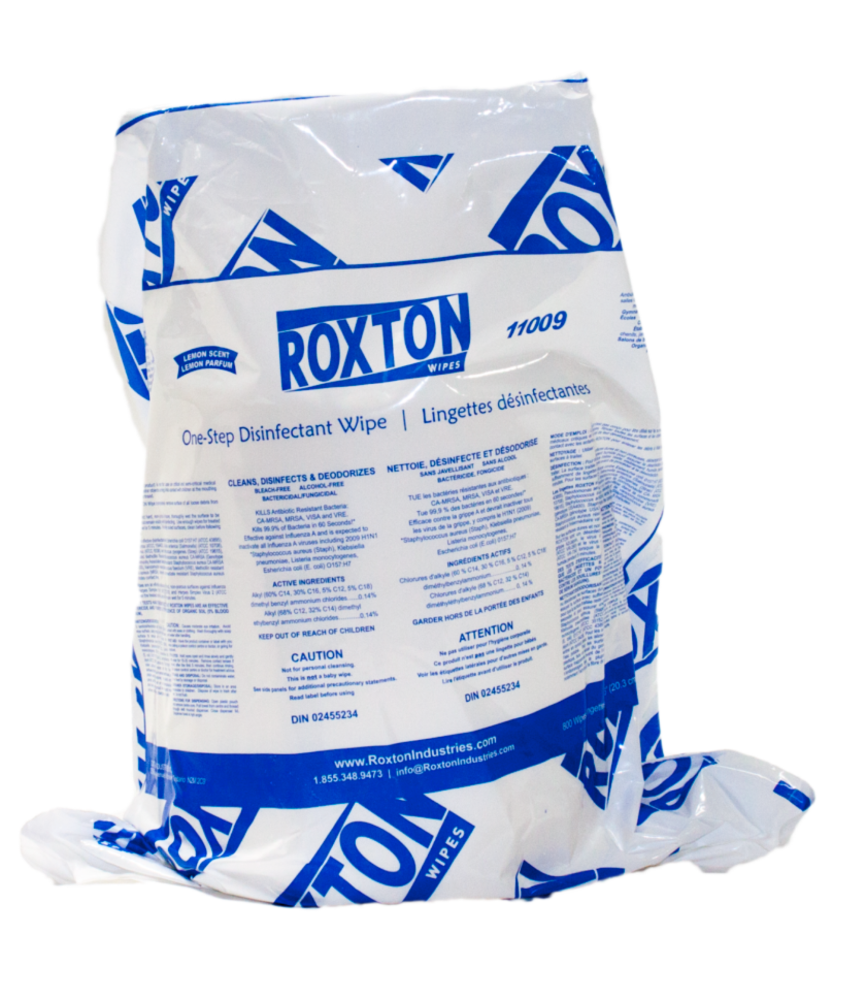 Roxton Refill Wipes 800/bg