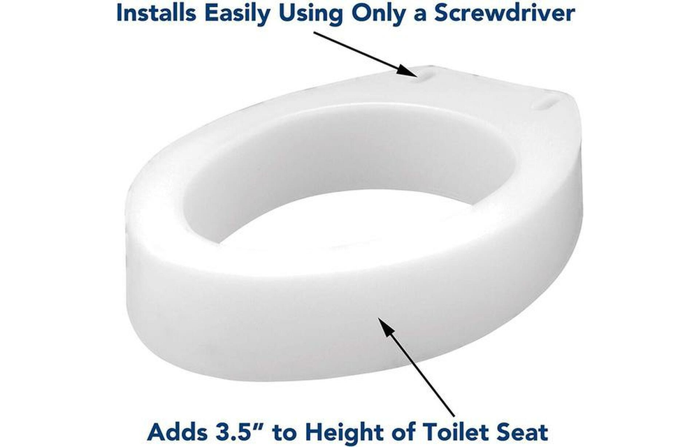 Carex Toilet Seat 3.5"