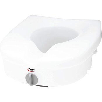 Carex Carex 5" EZ Lock Raised Toilet Seat
