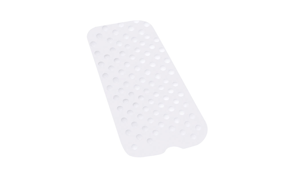 Drive Bath Mat White 15.75x35.5