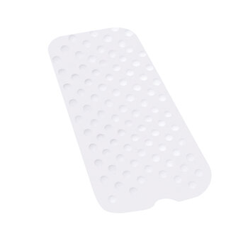 Drive Medical Drive Bath Mat White 15.75x35.5
