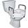 Drive Medical Drive Raised Toilet Seat w/Removable Arms 5"