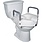 DRV-Drive Medical Drive Raised Toilet Seat w/Removable Arms 5"