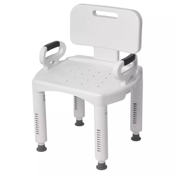 Drive Medical Drive Premium Series Shower Chair w/Back 350lbs