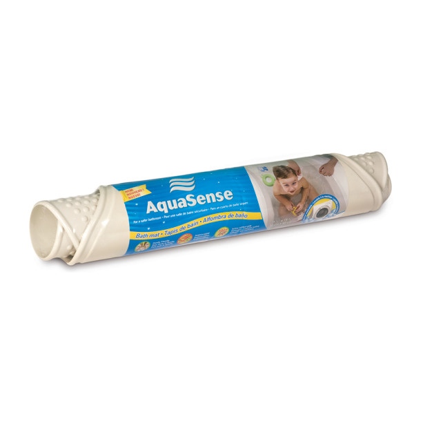 AquaSense Bath Mat White 31.5 x15 3/4