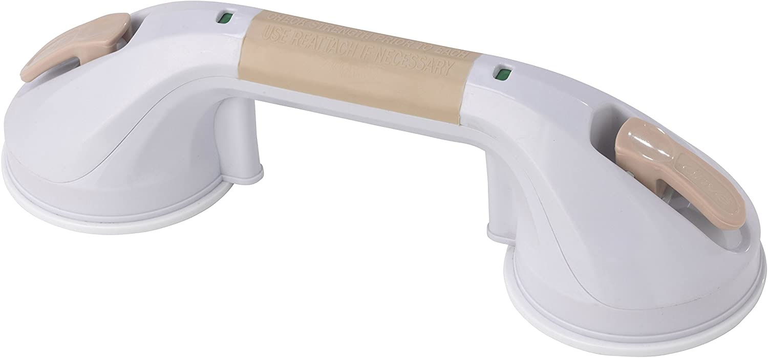 Drive Grip Bath Suction Grab Handle 12"