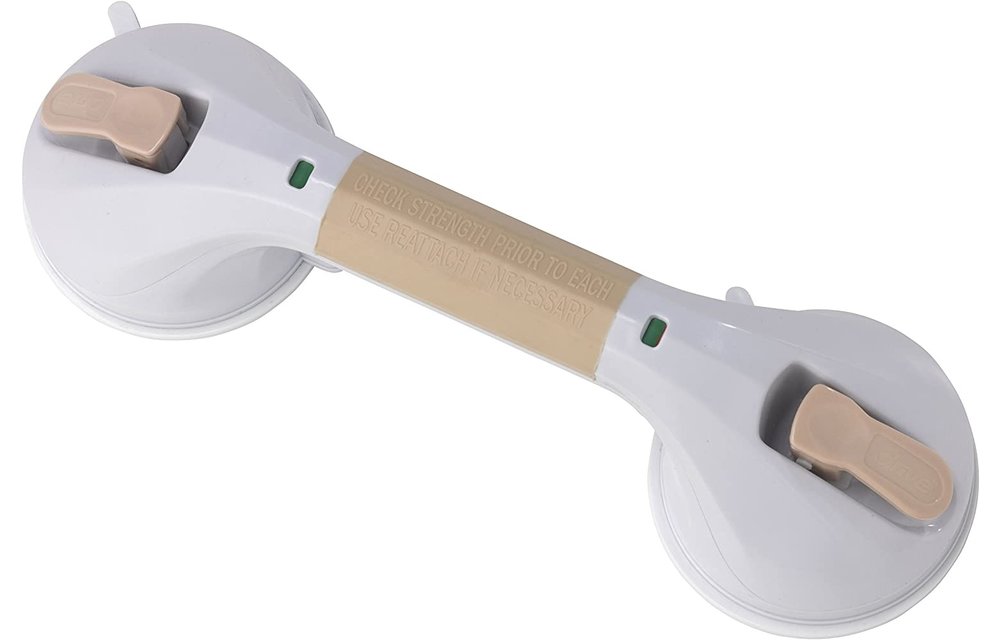 Drive Grip Bath Suction Grab Handle 12"