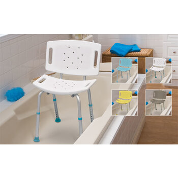 DRV-Drive Medical Aquasense Bath Seat w/Back 300lbs