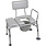 DRV-Drive Medical Drive Padded Transfer Bench and Commode 400lbs