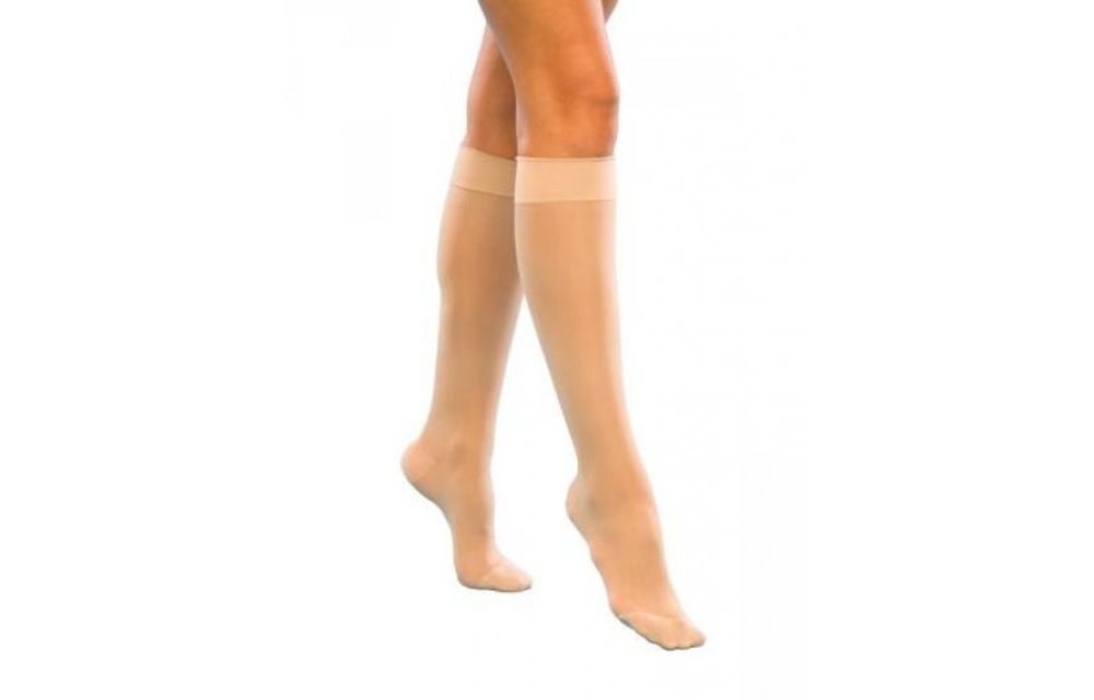 Knee-High Sheer Fashion Hosiery Women 15-20mmHg