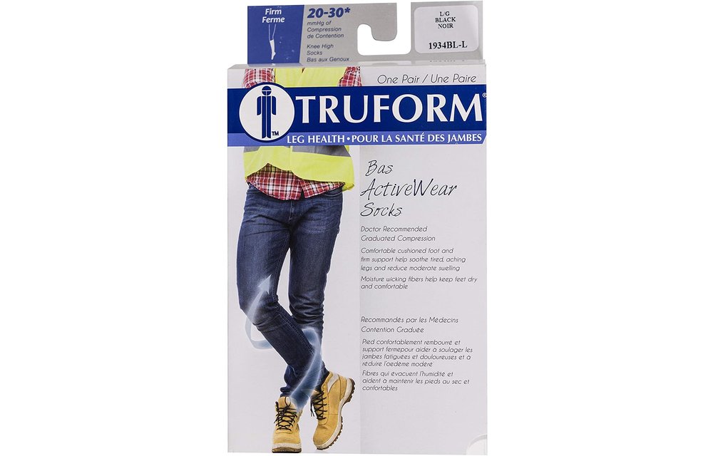 Active Wear Moisture Wicking Compression Sock 20-30mmHg