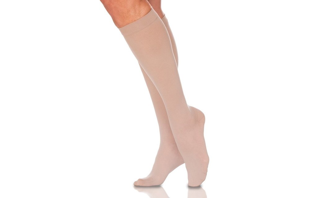 Style Sheer Fashion Knee High For Women 20-30mmHg