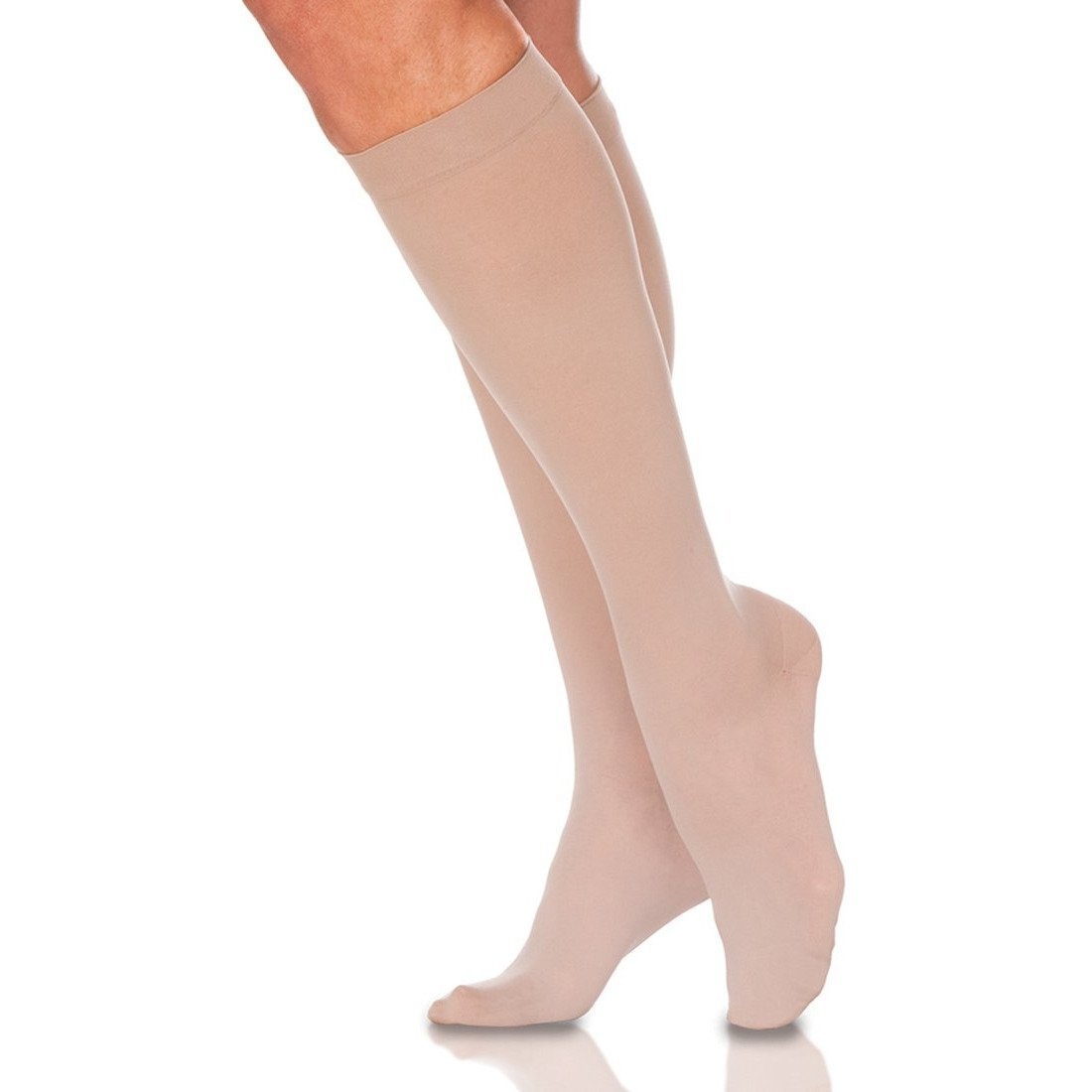 Style Sheer Fashion Knee High For Women 20-30mmHg