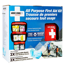 ECR-Easy Care First Aid All Purpose First Aid Kit with Nylon Case