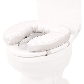 PCP Medical Commode Cushion w/Velcro For Toilet/Commode