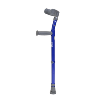WalkEasy WalkEasy Forearm Crutch Half Cuff Blue Pediatric Pair