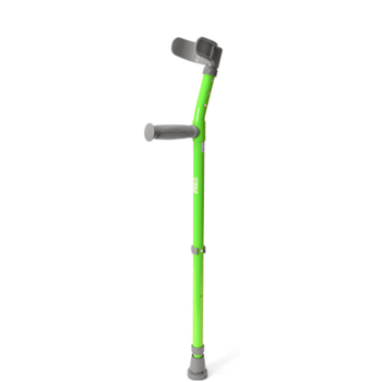 WalkEasy WalkEasy Forearm Crutch Half Cuff Black Youth Pair