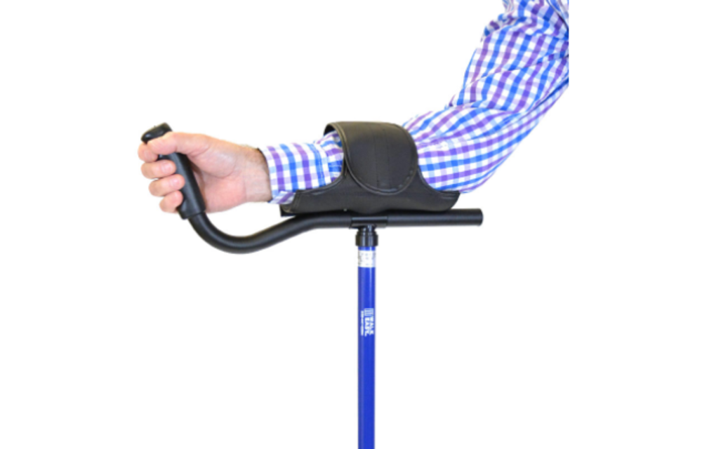 Adult Platform Crutch with Velcro Sleeve
