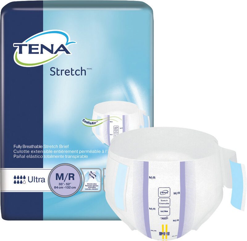 Tena ProSkin Overnight Super Underwear Medium 4/bx 14/bg - Box - Med  Supplies