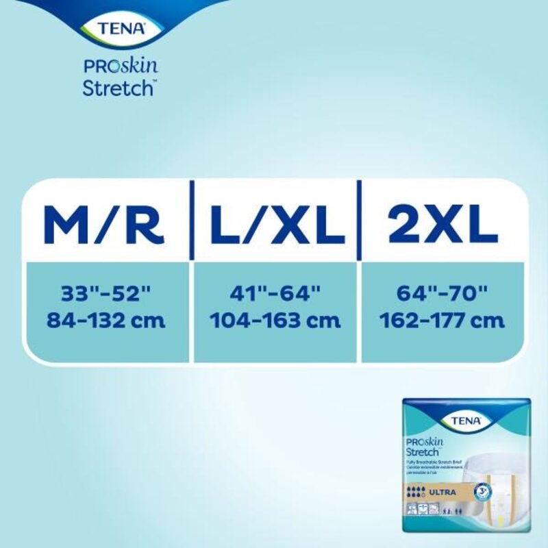 TENA-Tena Tena Stretch Brief Ultra Large/XL 36/bag 2/bx