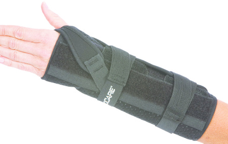 PRC-ProCare ProCare® Quick-Fit®  Wrist/Forearm Black - Left