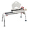 DRV-Drive Medical Drive Transfer Bench w/Sliding Seat & Fold-up Legs 300lbs