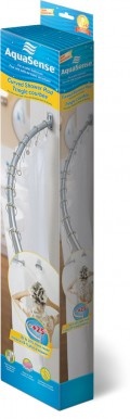 AquaSense Curved Shower Rod