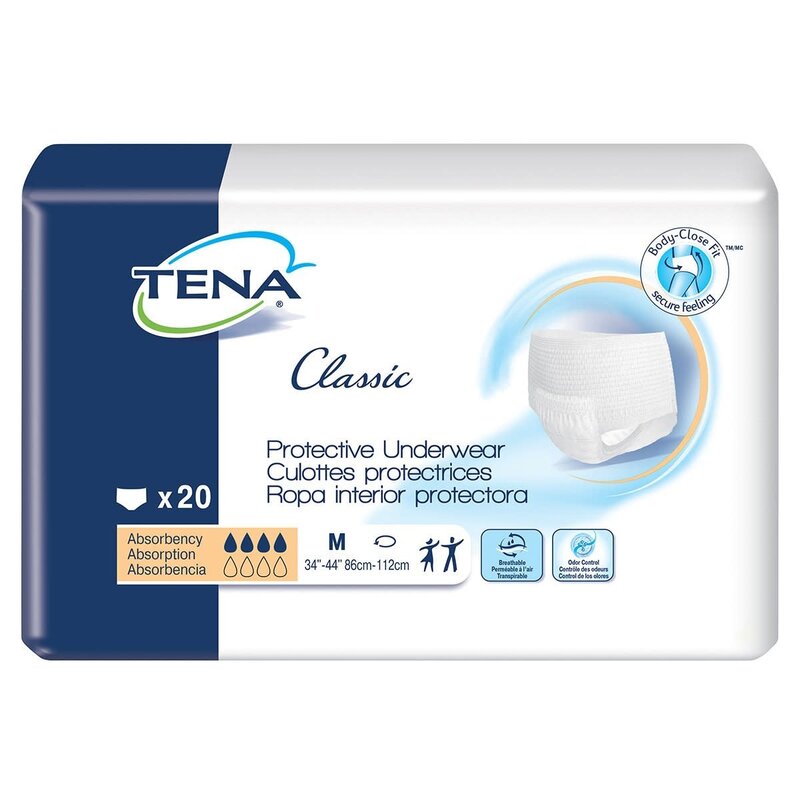 TENA-Tena Tena Classic Underwear Large 18/bg 4/bg