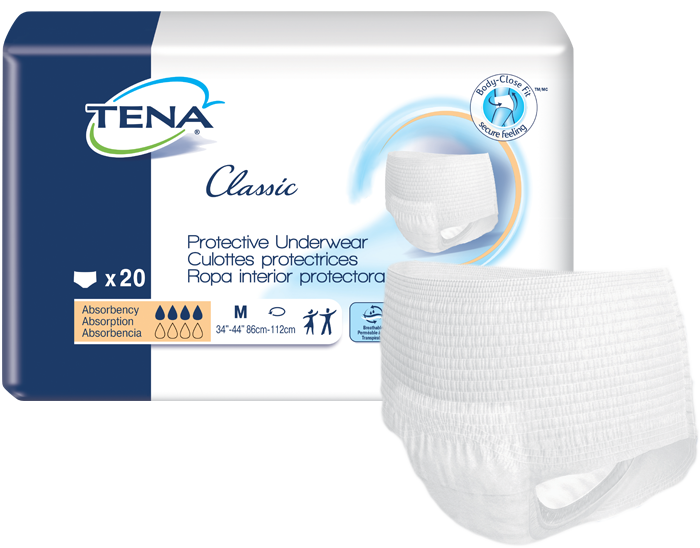 TENA-Tena Tena Classic Underwear Large 18/bg 4/bg